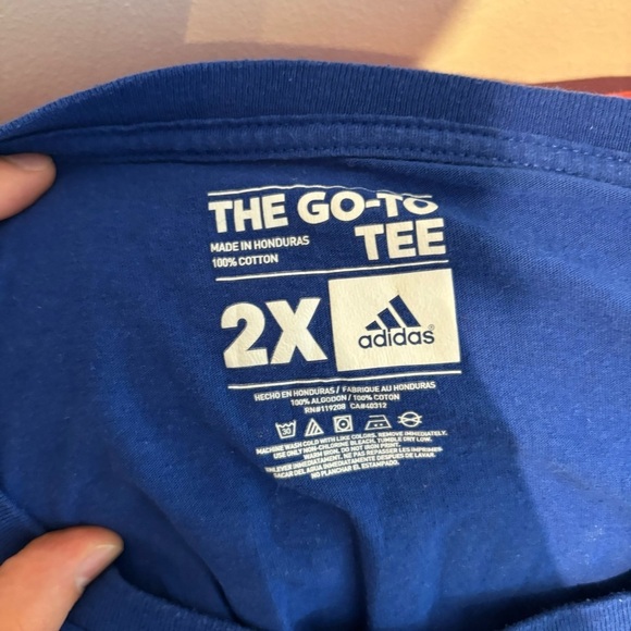 Blake Griffin LA Clippers Adidas NBA T-Shirt 2XL #32 Blue Basketball Jersey Tee - Picture 4 of 10